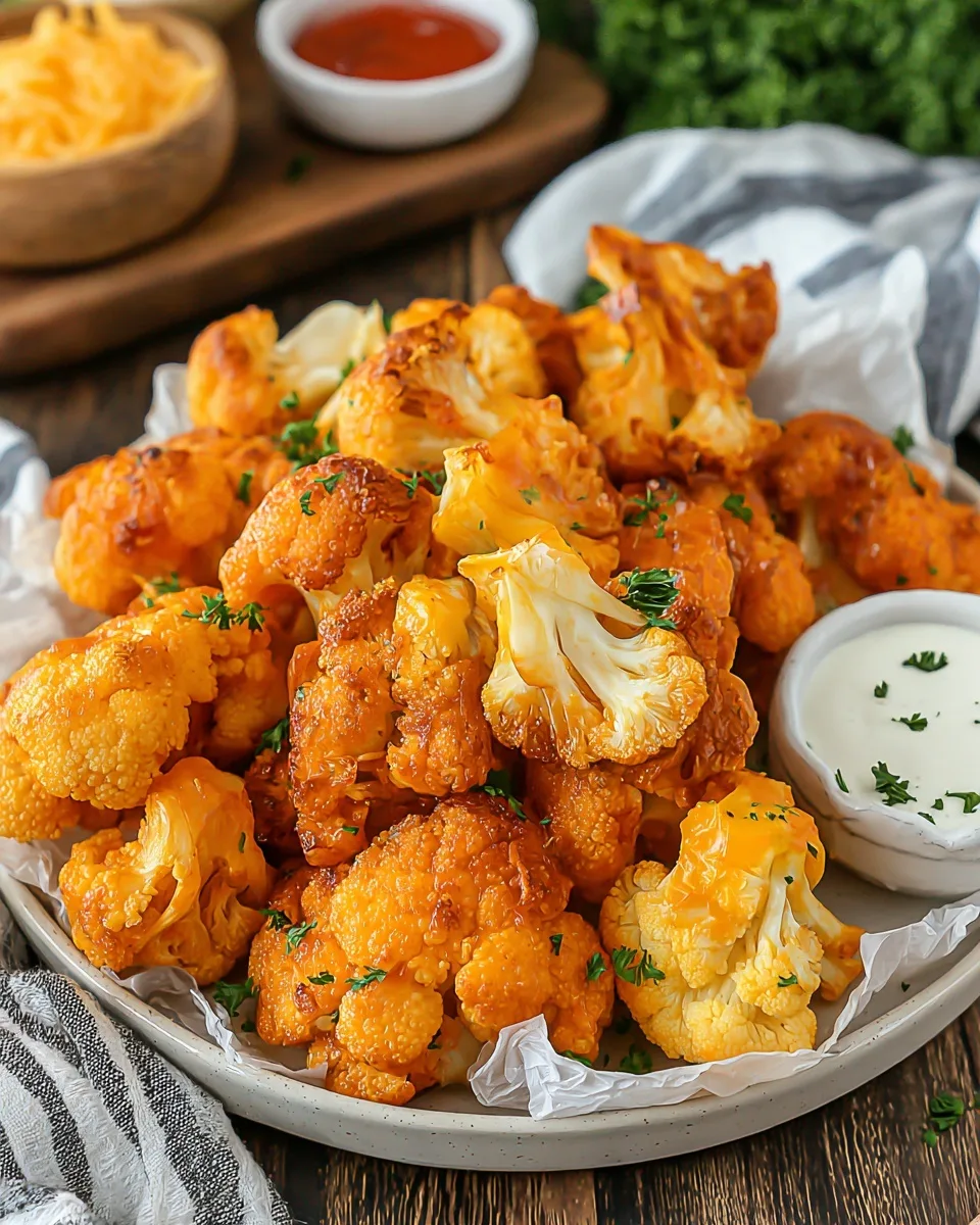 Air Fryer Buffalo Cauliflower Recipe: Crispy, Spicy, and Absolutely Addictive!