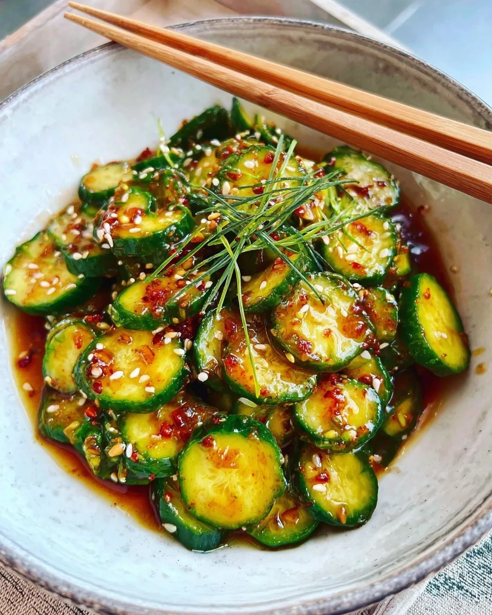 Quick Asian Cucumber Salad