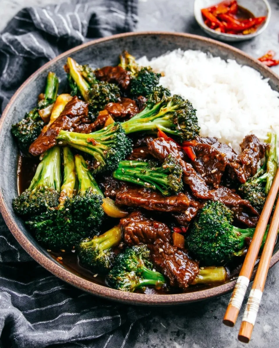 Chinese Beef and Broccoli (One Pan Take-Out Style)