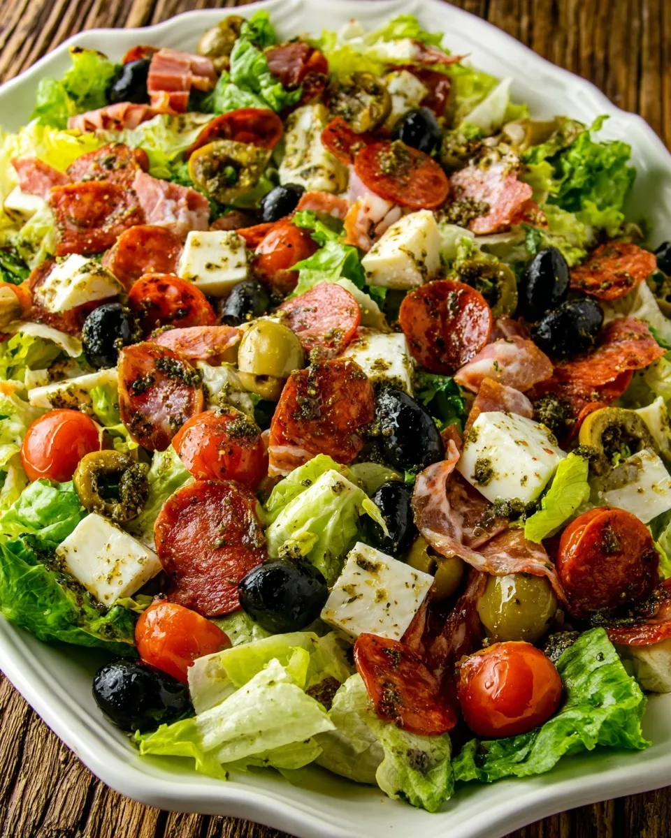 Chopped Italian Keto Antipasto Salad: A Bold, Flavor-Packed Low-Carb Masterpiece