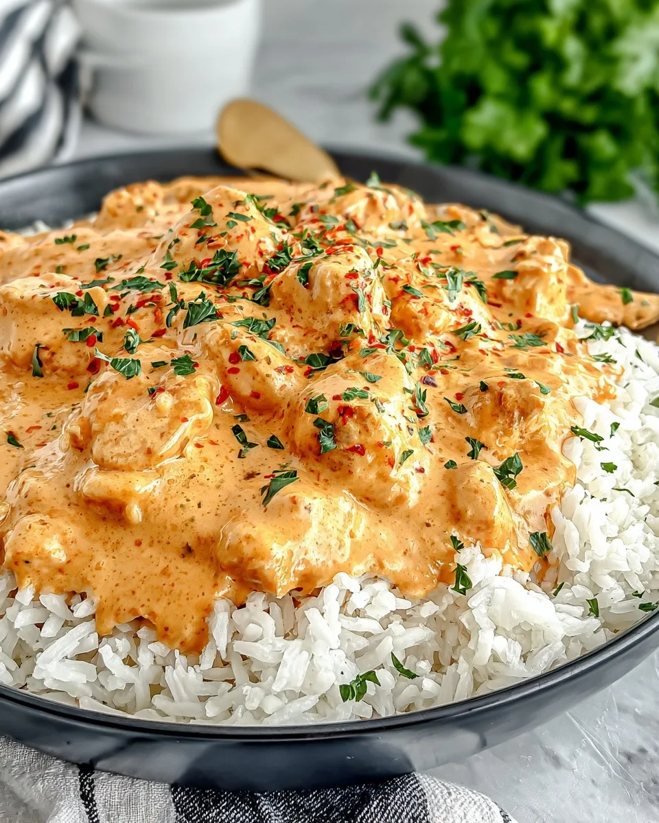 Creamy Smothered Chicken and Rice Recipe