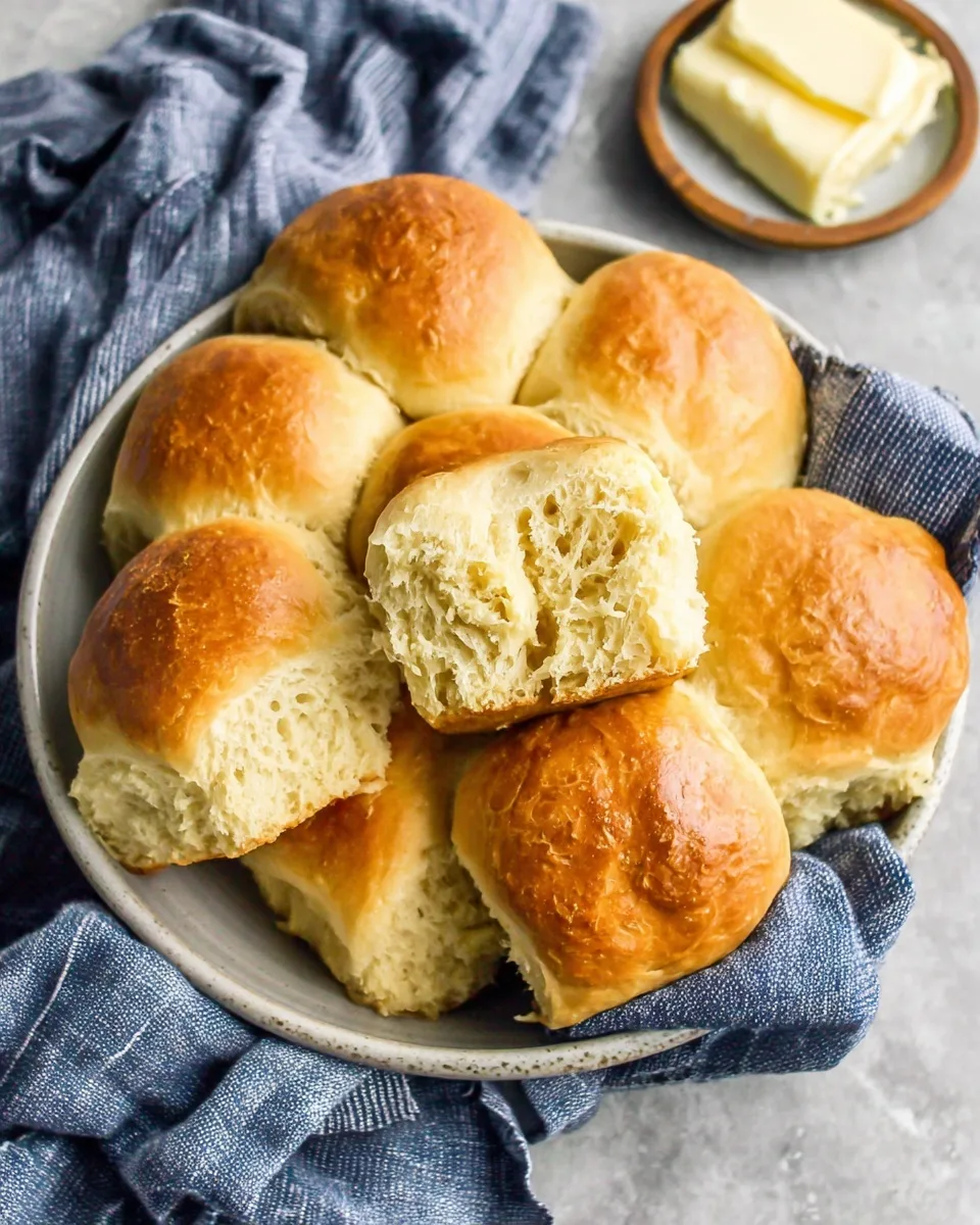 Homemade Dinner Rolls Recipe