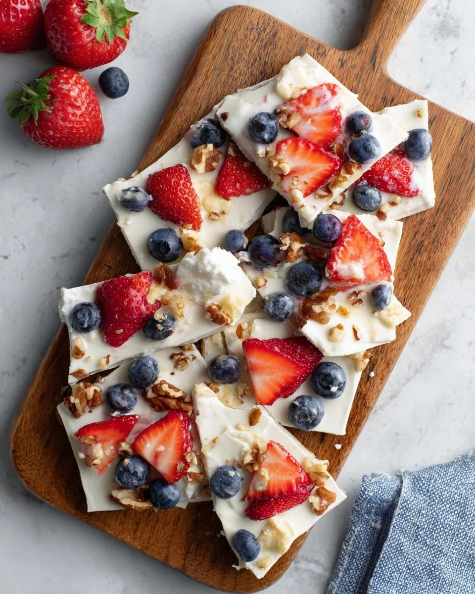 Frozen Yogurt Bark Recipe: A Refreshing and Healthy Treat You’ll Make on Repeat