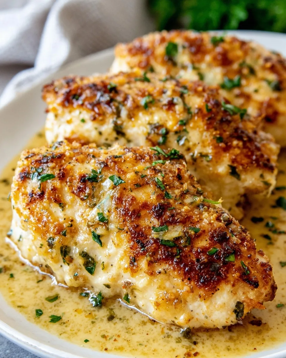 Garlic Parmesan Chicken Recipe: Crispy, Juicy, and Packed with Flavor