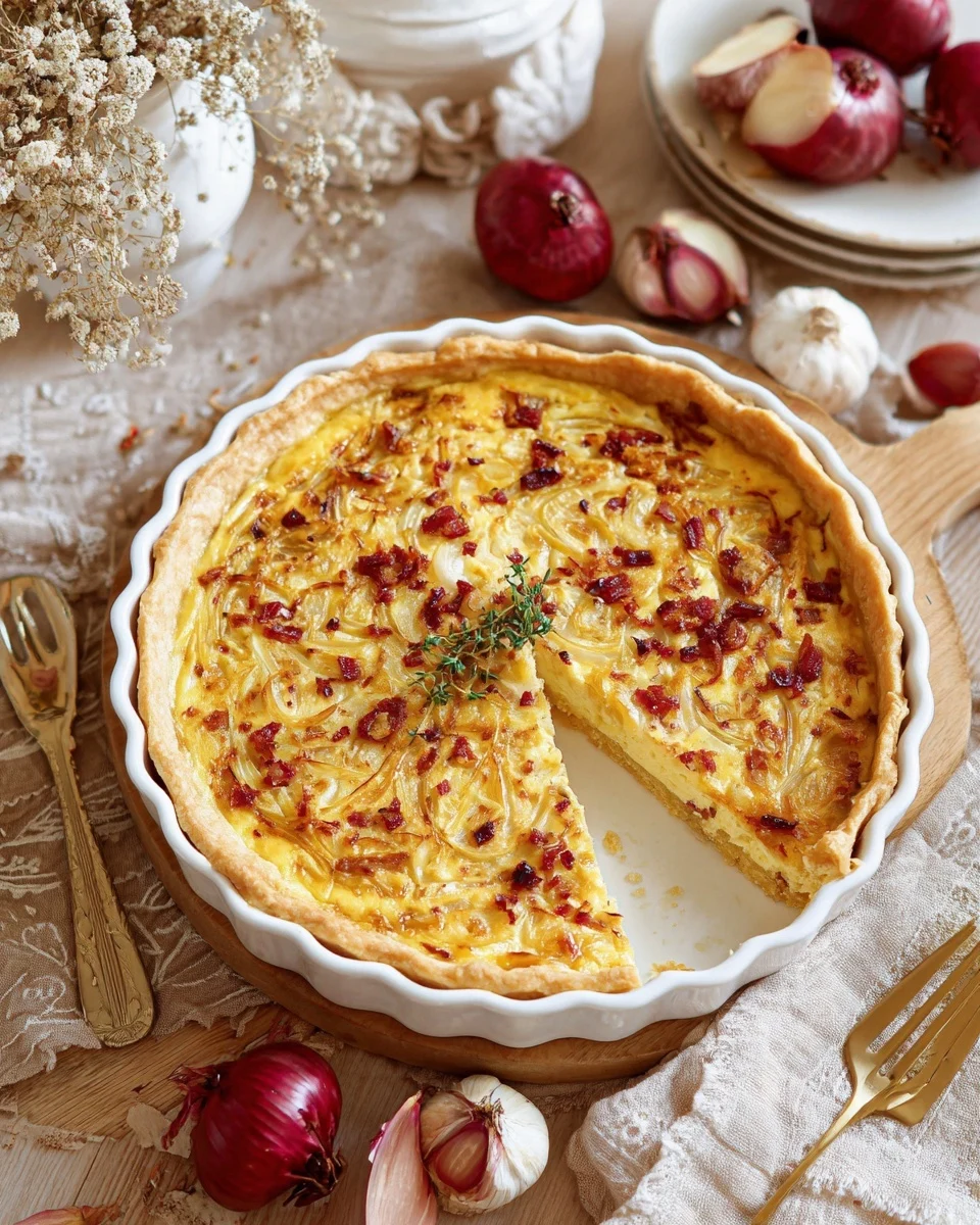 Traditional German Onion Pie (Zwiebelkuchen): The Comforting Classic You Need to Try