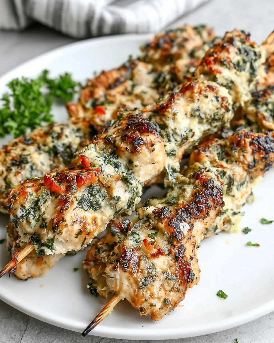 Grilled Ranch Garlic Parmesan Chicken Skewers: The Ultimate Backyard Favorite