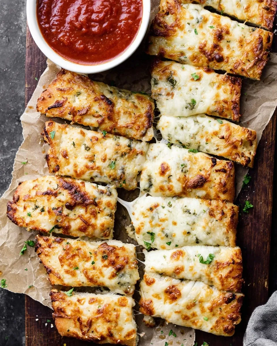 Homemade Cheesy Breadsticks Recipe: Ooey, Gooey, and Absolutely Irresistible