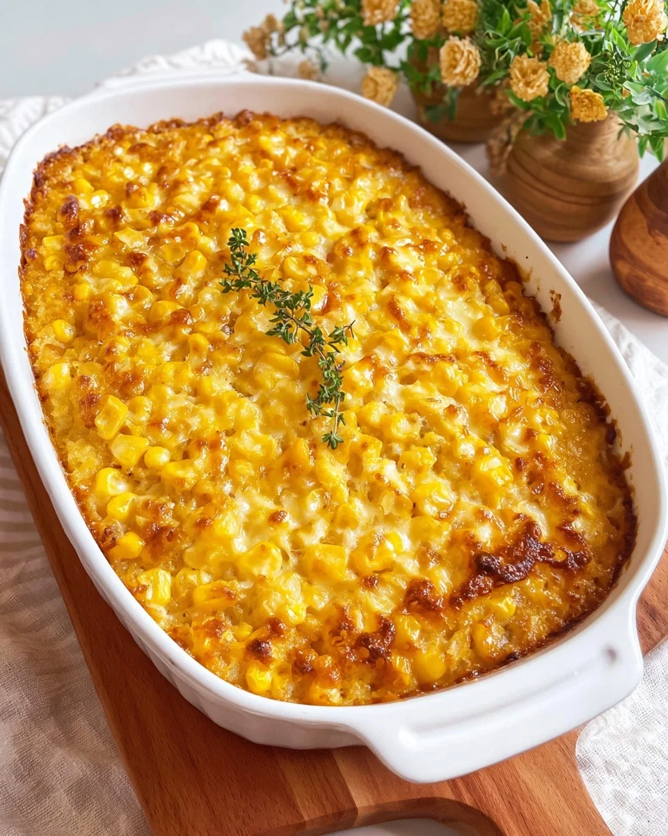 Honey-Glazed Corn Casserole: A Sweet Twist on Tradition