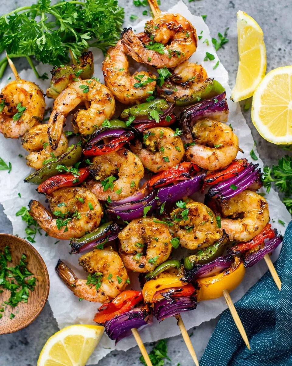 Keto Grilled Lemon Shrimp Skewers Recipe: Light, Zesty, and Low-Carb Perfection
