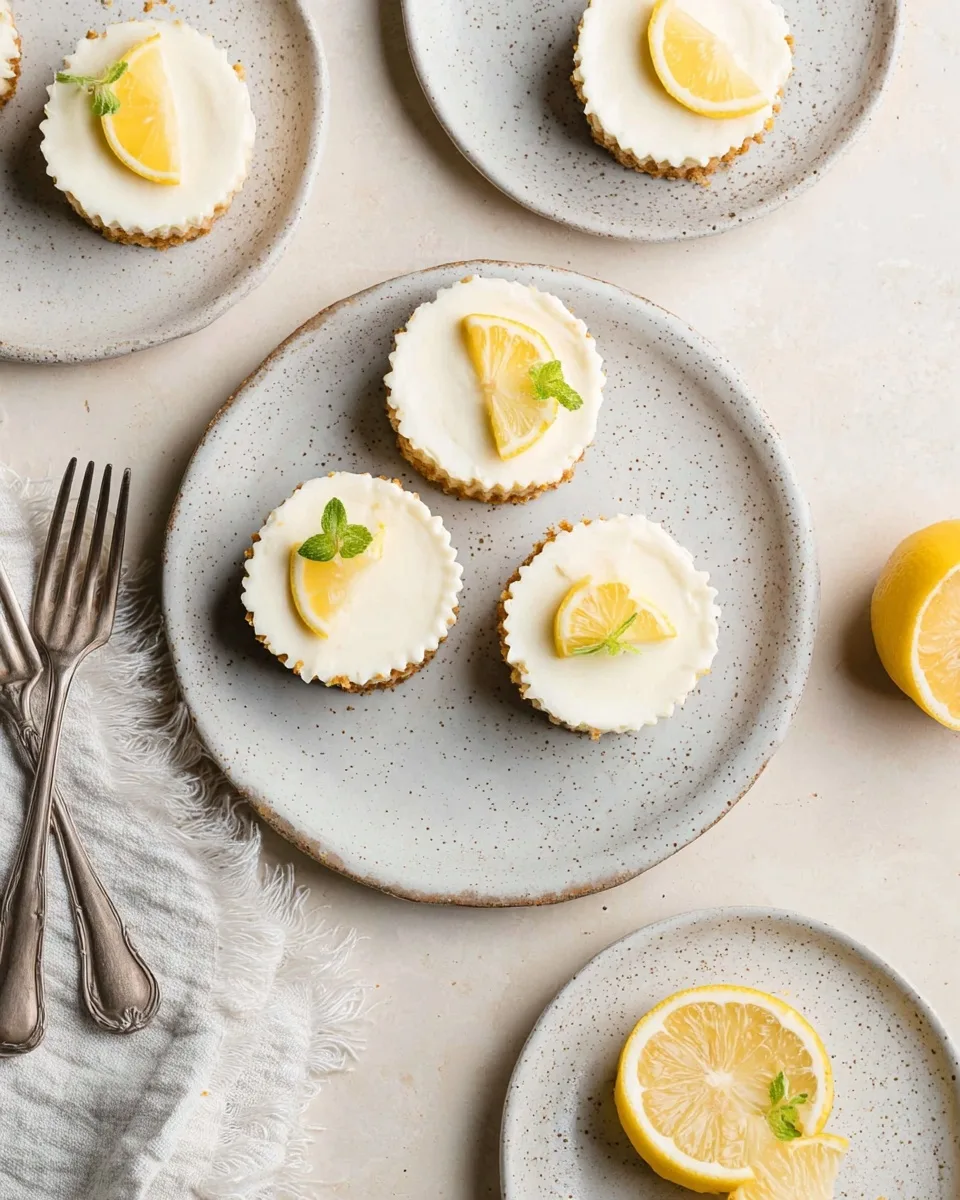 Mini Lemon Cheesecakes Recipe: The Perfect Bite-Sized Citrus Dessert