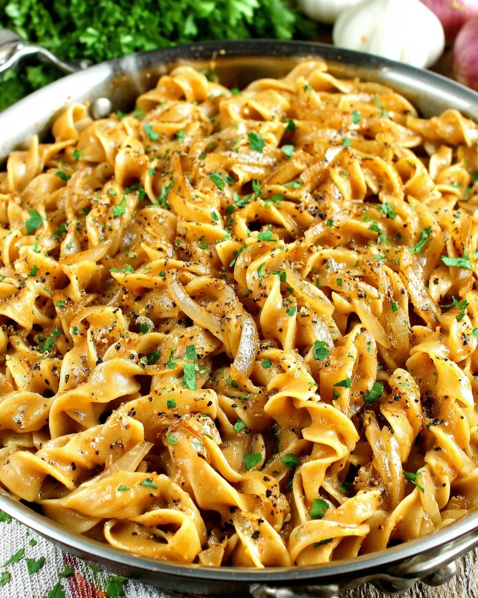 One Pot French Onion Pasta: The Ultimate Comfort Food