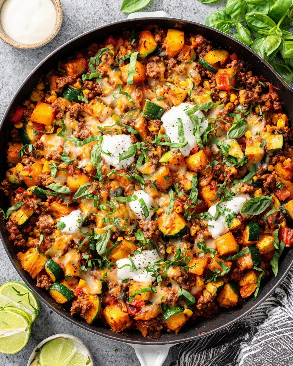 Quick Zucchini and Ground Beef Skillet: A Hearty 30-Minute Dinner You’ll Make Again and Again