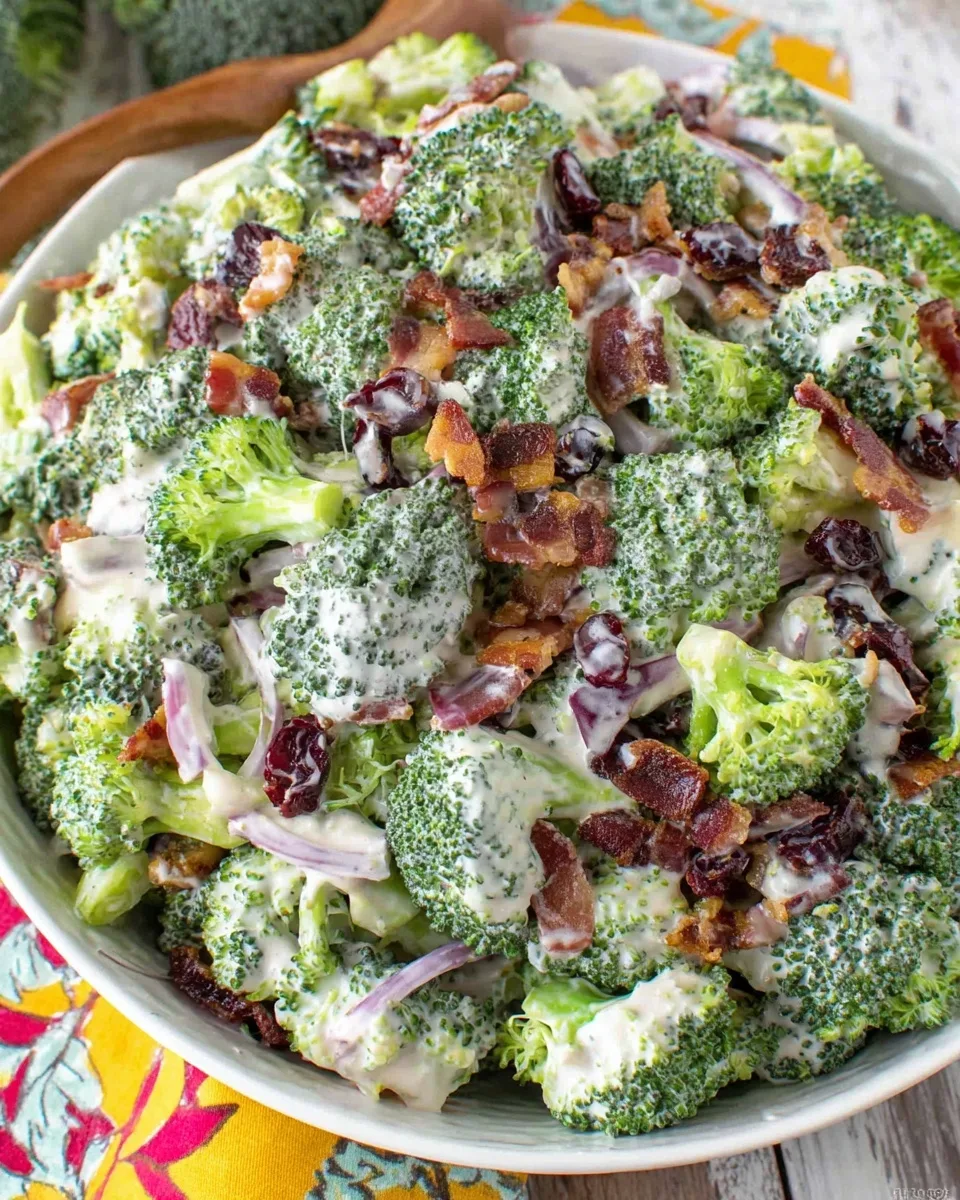 Broccoli Salad with Bacon (Classic & Crunchy): The Ultimate Fresh Salad Guide