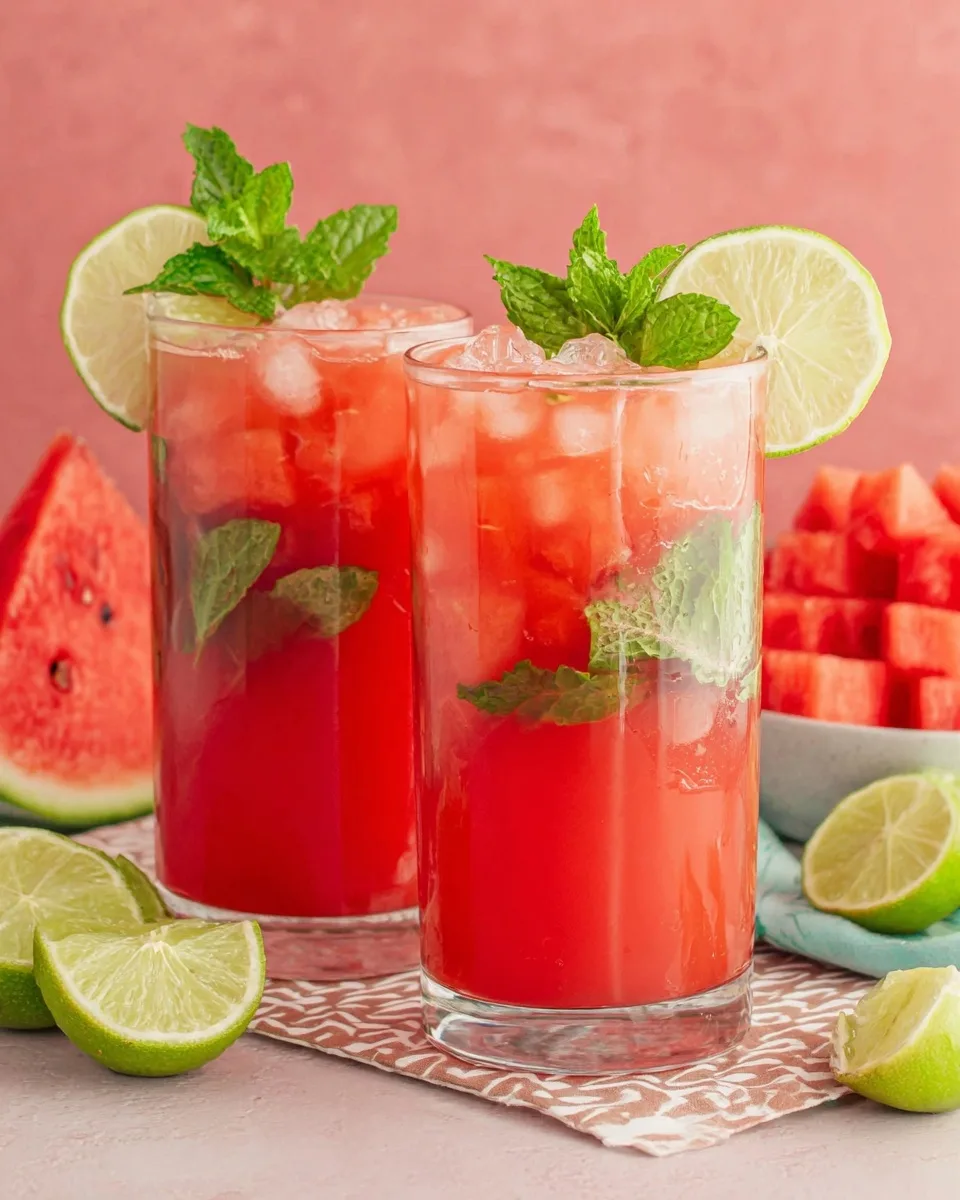 Tasty Watermelon Mojito Mocktail Recipe: The Ultimate Summer Refresher