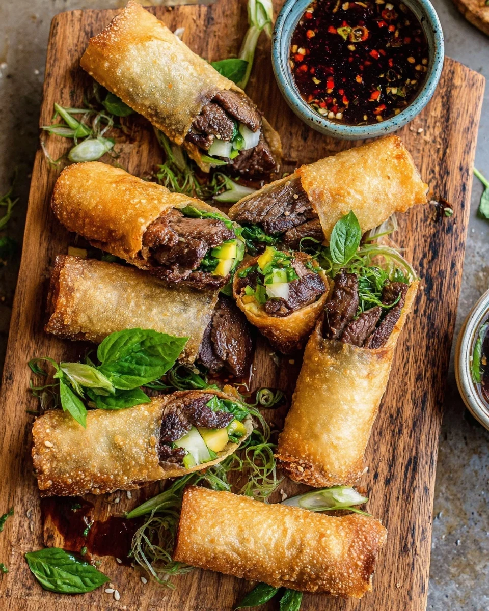 Thai Basil Beef Rolls Recipe: A Fresh, Flavor-Packed Southeast Asian Delight