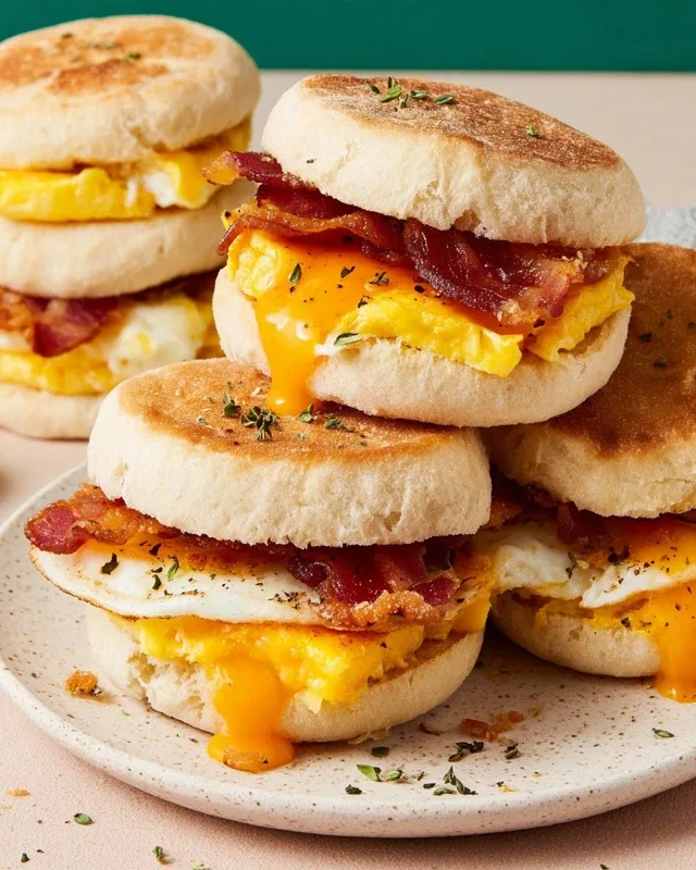 Big‑Batch English Muffin Breakfast Sandwiches: The Ultimate Make-Ahead Morning Meal