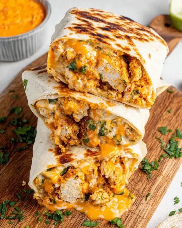 Cheesy Blackstone Chicken Wraps – The Ultimate Griddle Favorite