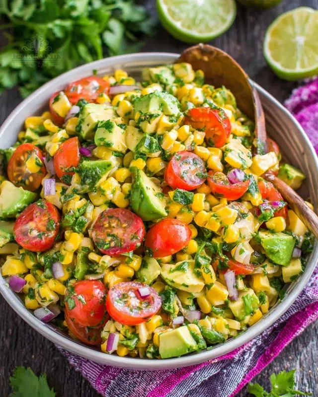 Creamy Mexican Corn Salad with Avocado: A Zesty, Flavor-Packed Side Dish You’ll Crave Again and Again