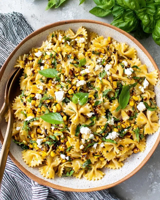 Creamy Street Corn Pasta Salad – The Ultimate Summer Side Dish