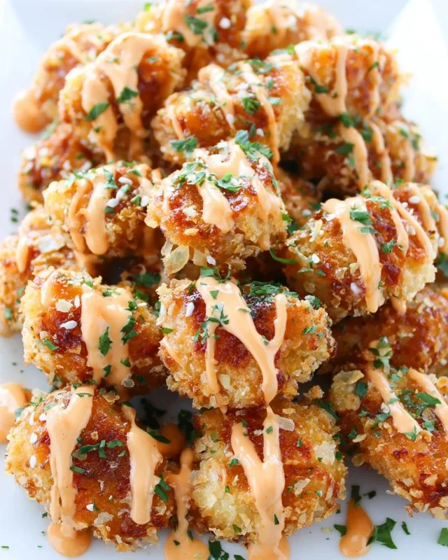 Crispy Bang Bang Chicken Bites with Spicy Mayo Sauce