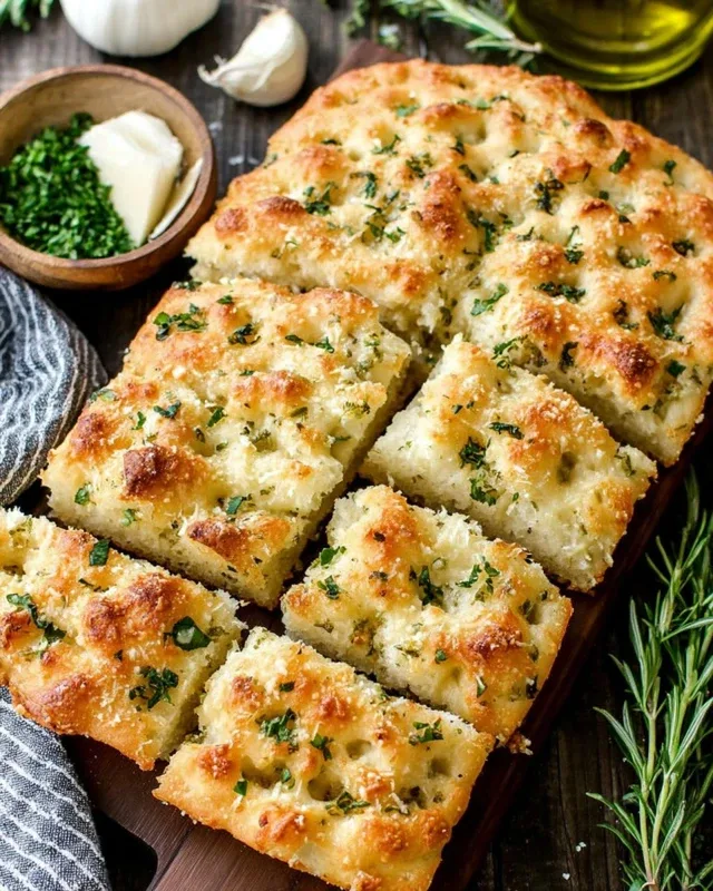 Garlic Parmesan Focaccia: The Ultimate Homemade Bread Experience