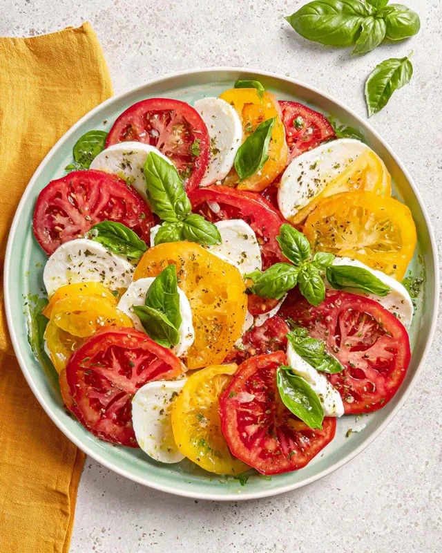 Heirloom Tomato & Mozzarella Salad