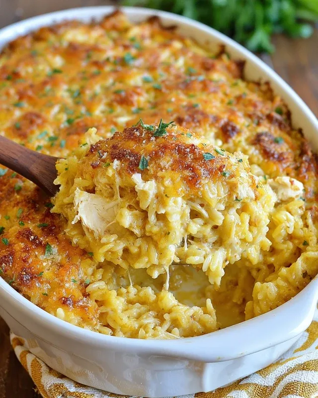 Million Dollar Chicken Rice-A-Roni Casserole