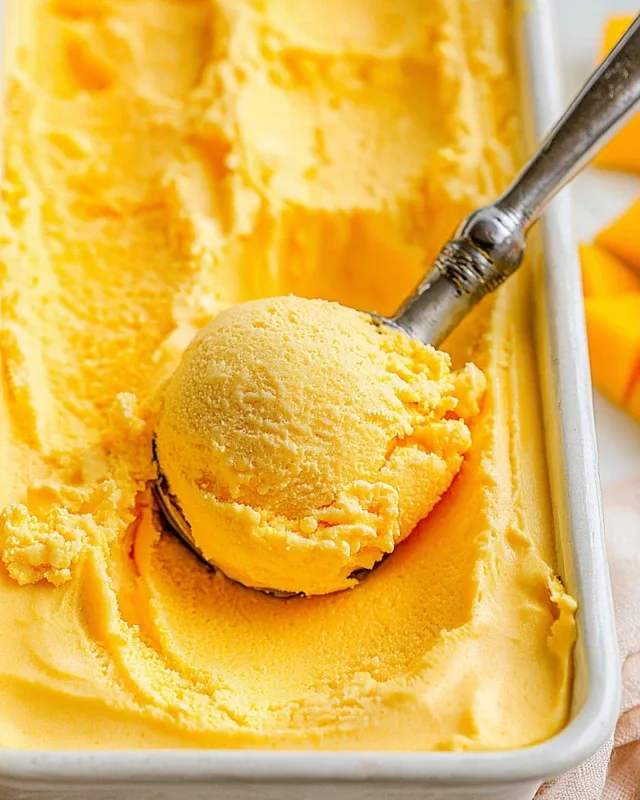 No-Churn Mango Ice Cream: The Ultimate Homemade Tropical Treat