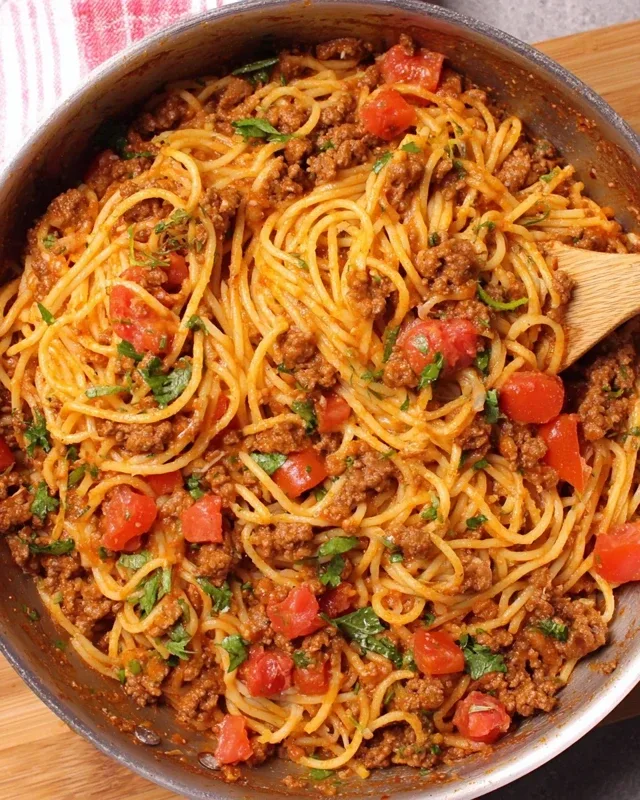 One Pot Taco Spaghetti Recipe: The Ultimate Tex-Mex Pasta Comfort Food