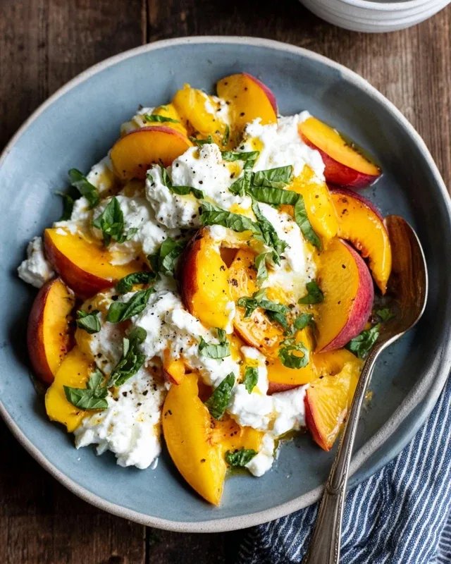 Peach Burrata Dip Recipe: A Summer Appetizer That Steals the Show
