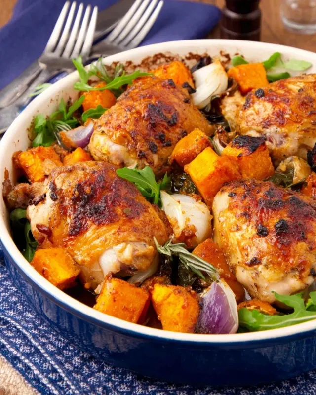 Pumpkin Maple Glazed Chicken Recipe