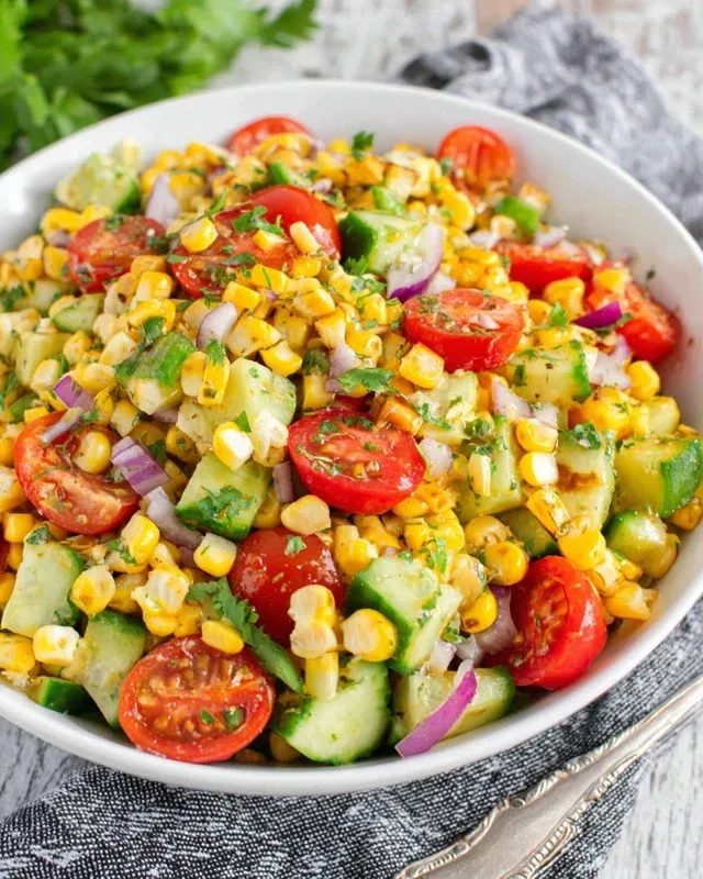 Summer Fresh Corn Salad: The Ultimate Guide to a Light, Crisp, and Flavorful Summer Dish