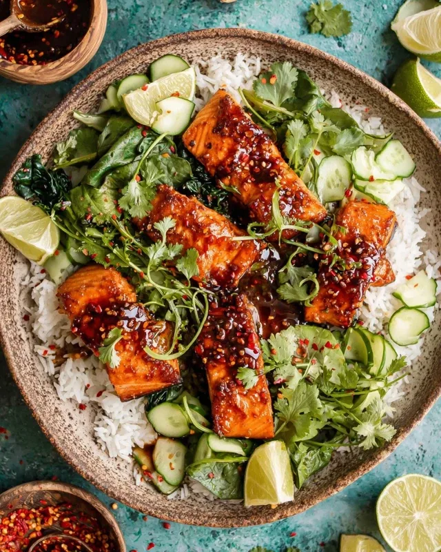 Sweet and Spicy Crispy Salmon Recipe – The Perfect Balance of Flavor