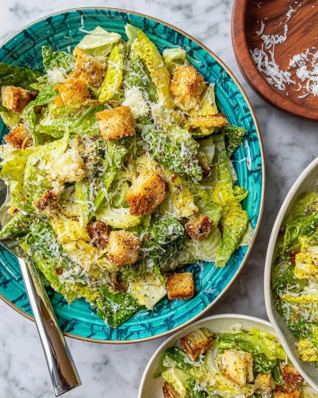 Za’atar-Feta Caesar Salad: A Bold Mediterranean Twist on a Classic Favorite