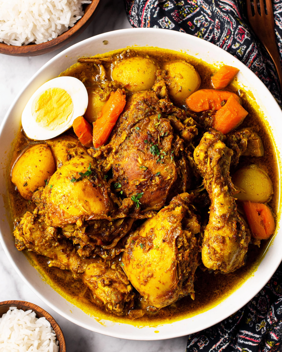Authentic Jamaican Curry Chicken recipe