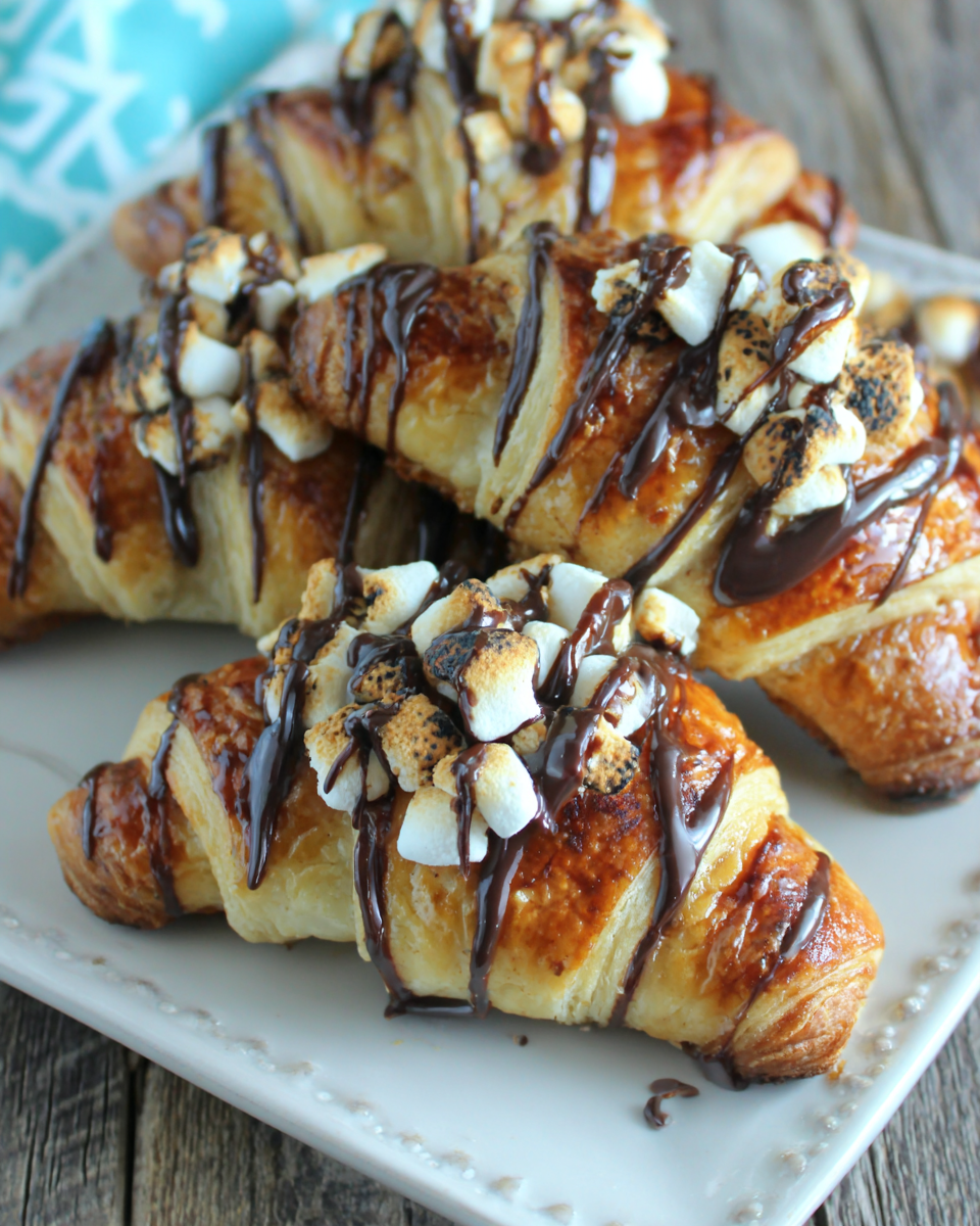 S'mores Crescent Rolls recipe