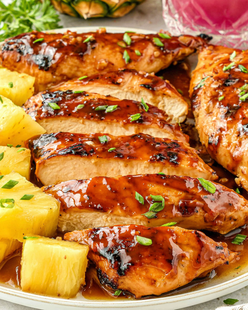 Brown Sugar Pineapple Chicken recipe