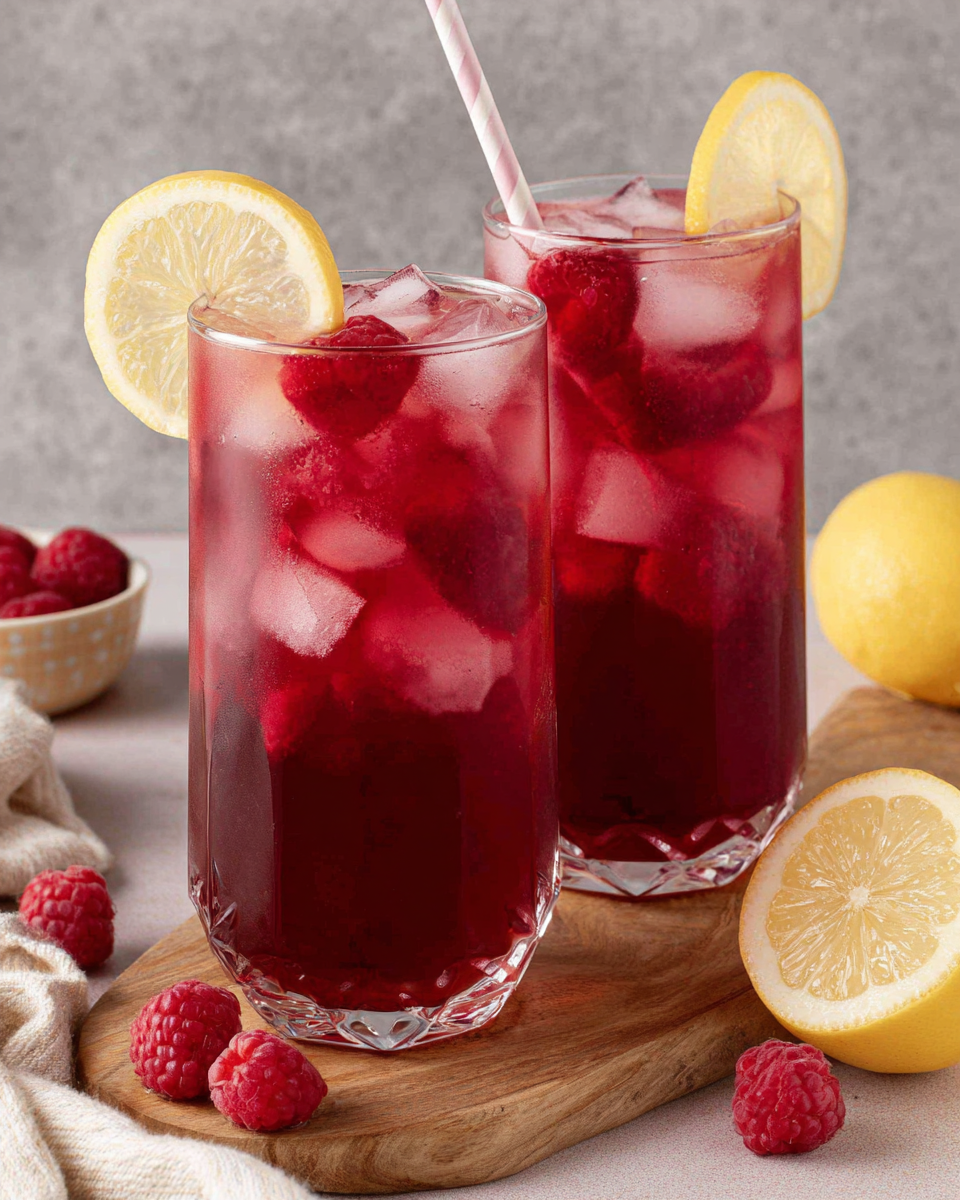 Easy, Homemade Berry Lemonade recipe