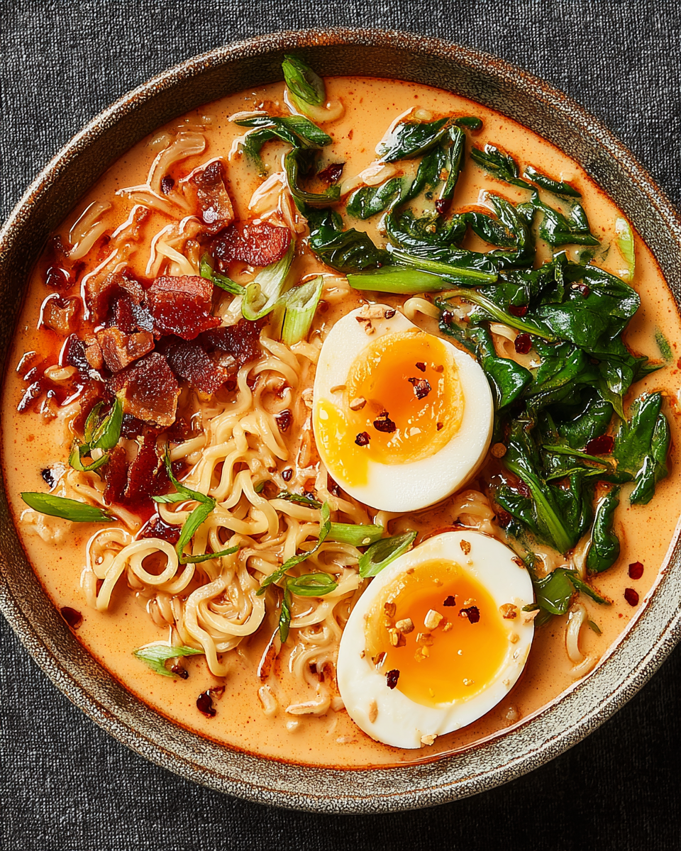 Easy Vegetarian Ramen Noodle Soup Recipe recipe