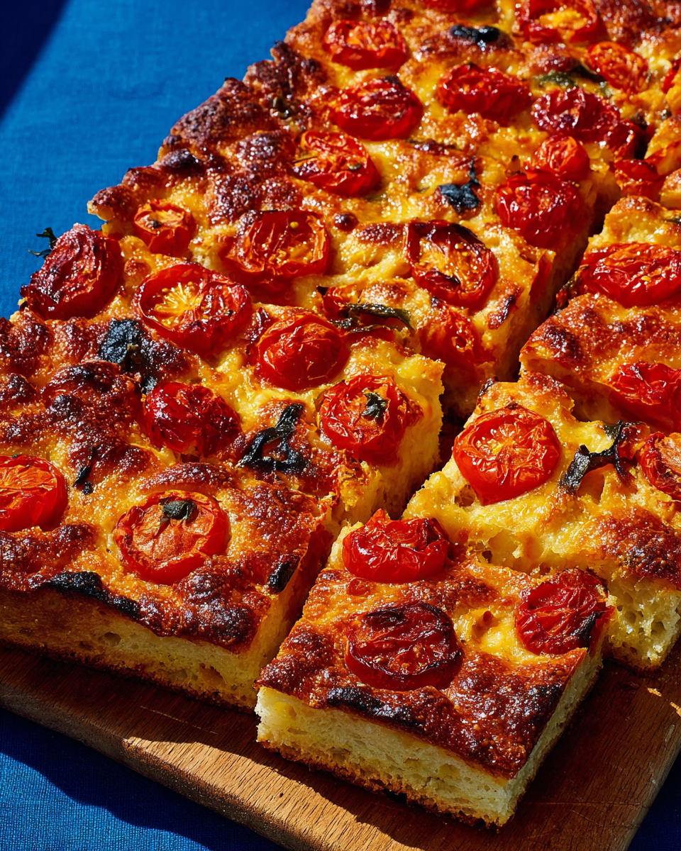 Double Tomato Focaccia recipe