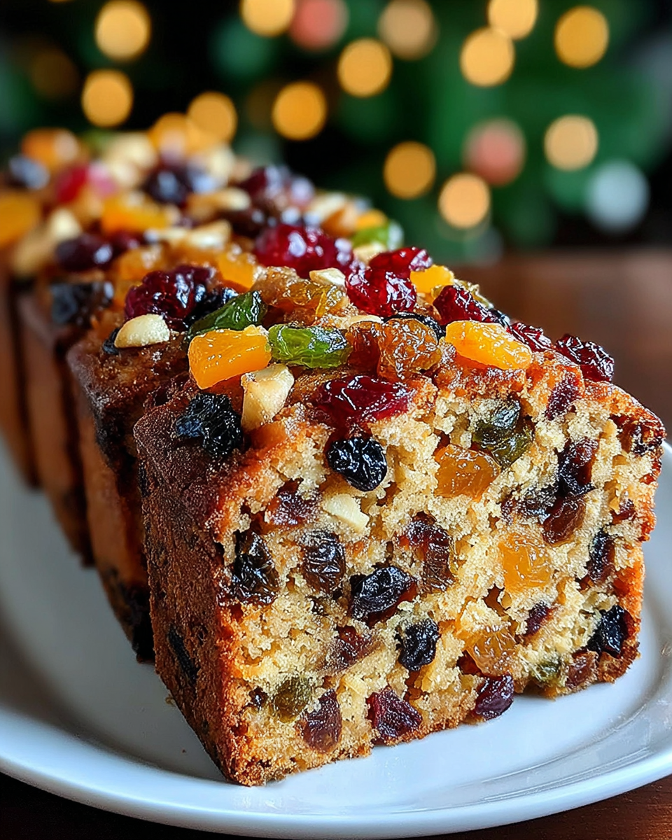 A Luxurious Fruitcake for Year-Round Indulgence