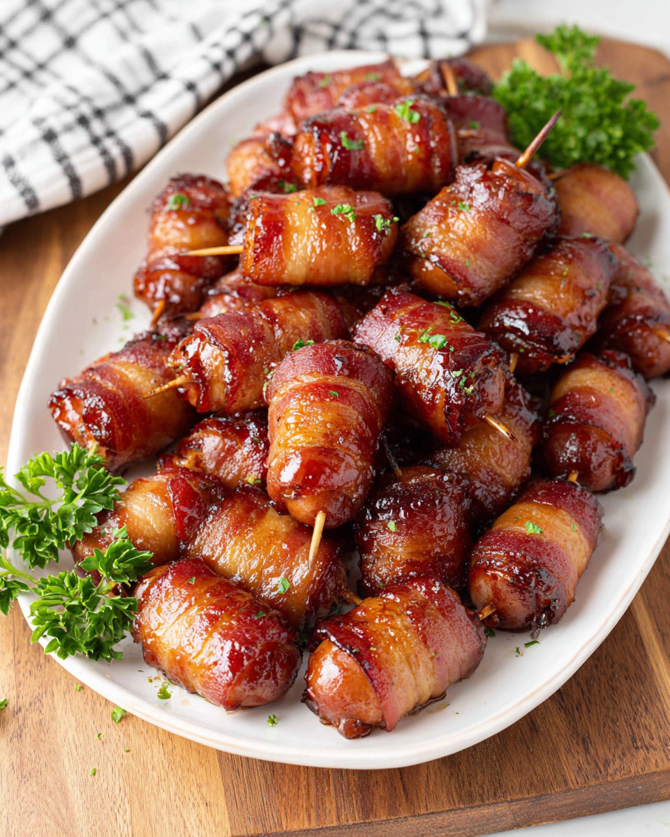 Bacon-Wrapped Smokies with a Sweet Twist