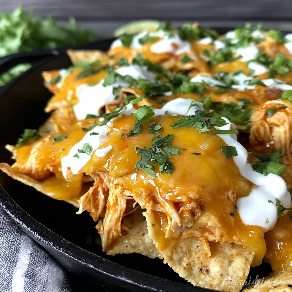 Buffalo Chicken Nachos: Game Day’s Cheesy Delight