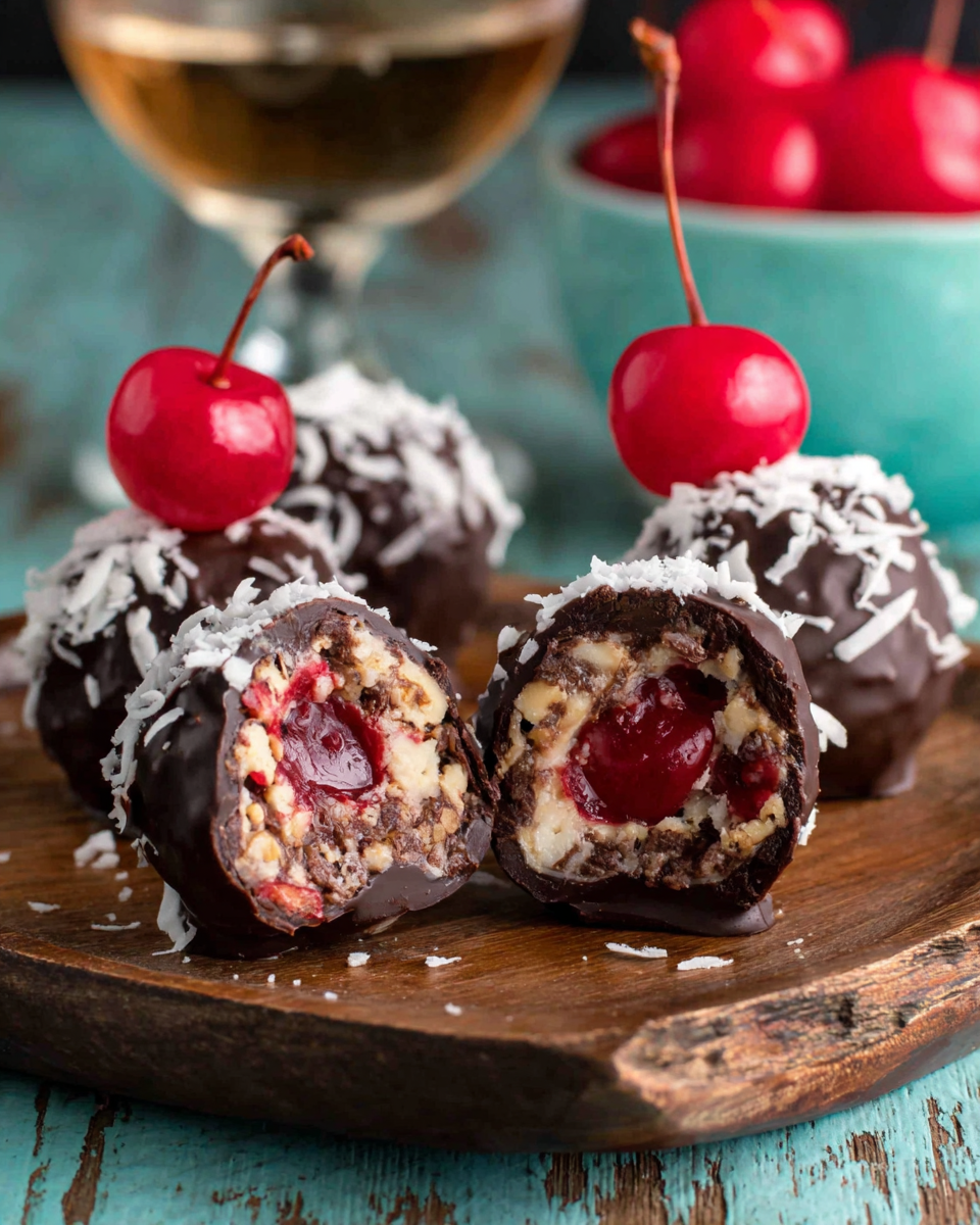 Amazing Cherry Bourbon Balls – The Perfect Boozy Party Treat!