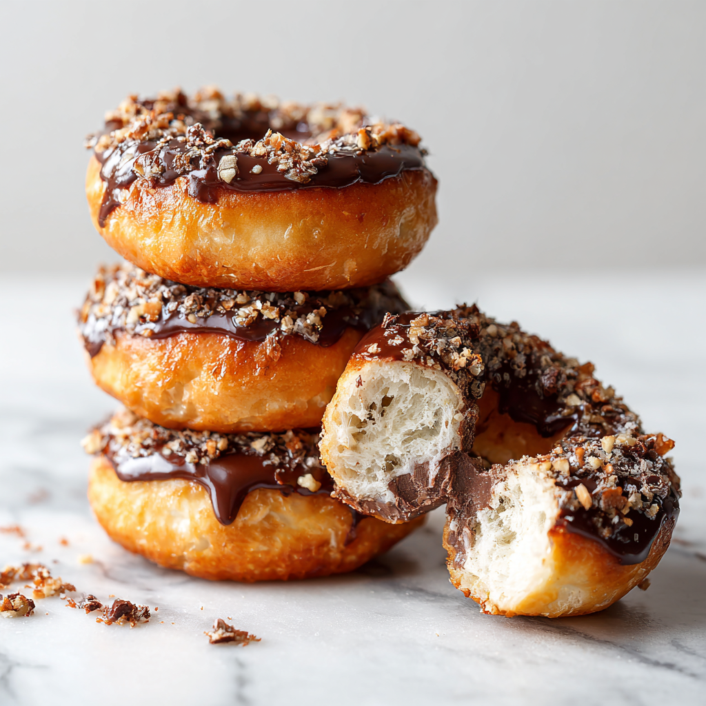 Chocolate-Stuffed Açma Bread Rings for Everyone