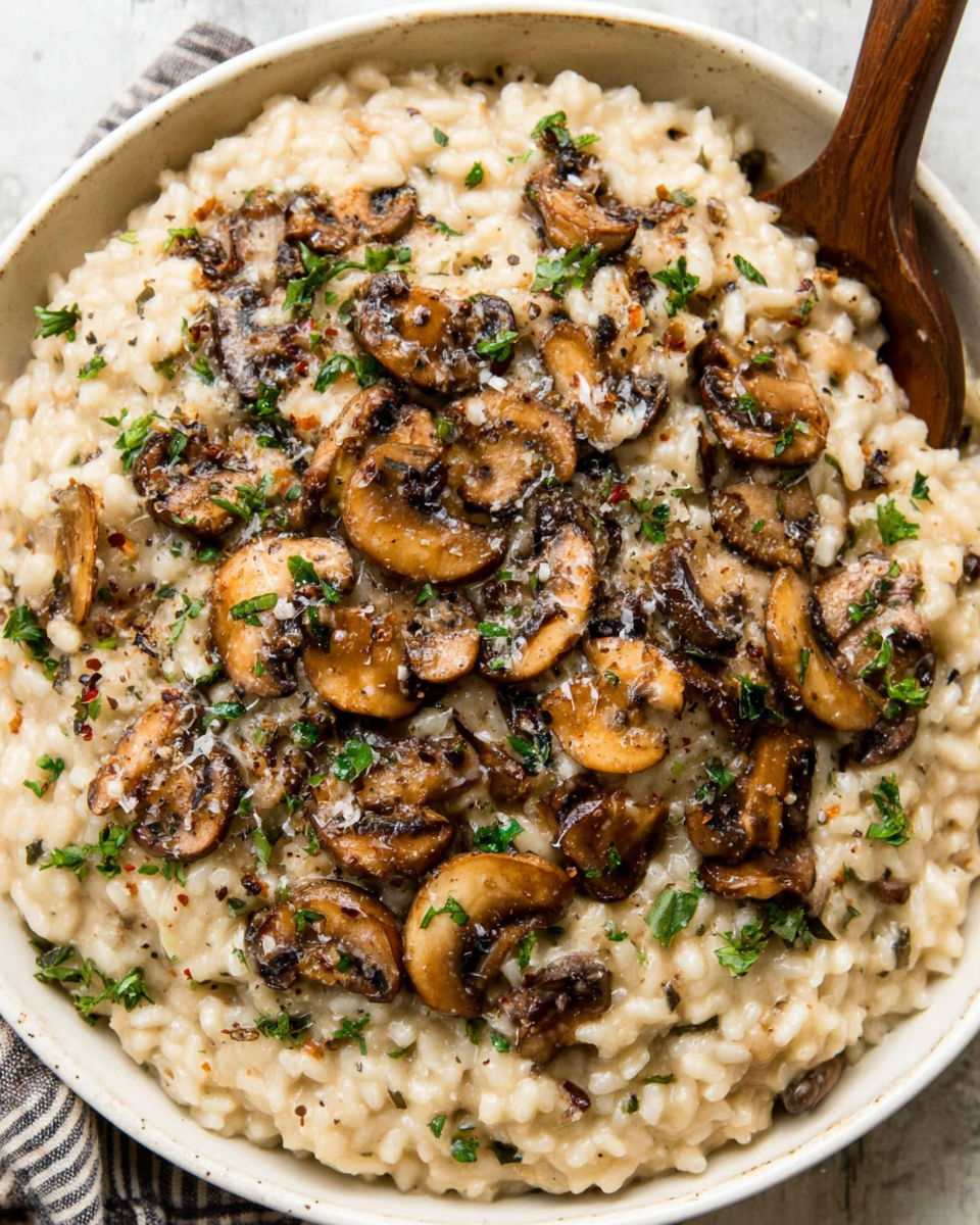 Crafting a Luxurious Wild Mushroom Risotto at Home