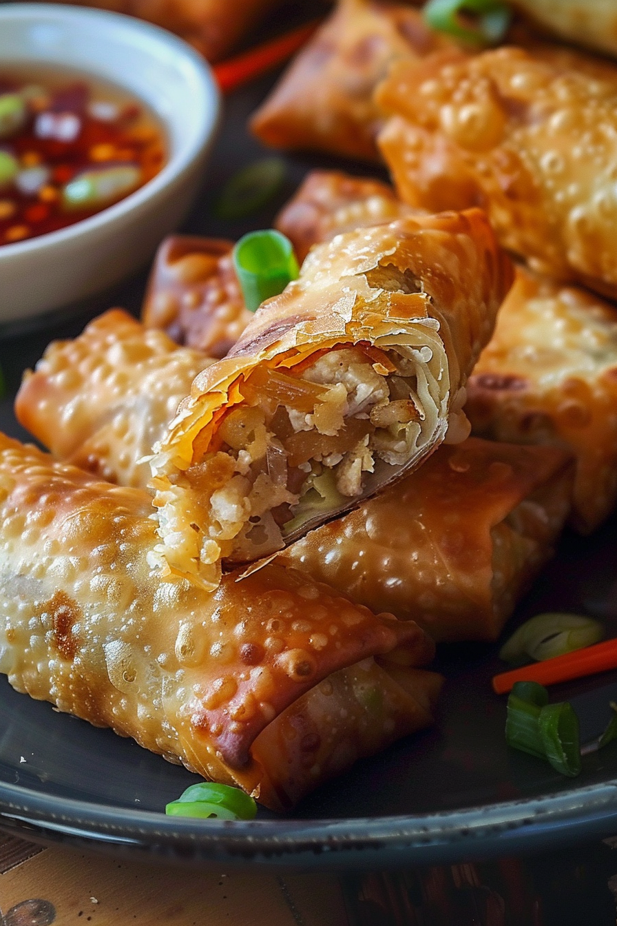 Deliciously Crunchy Homemade Egg Rolls Recipe