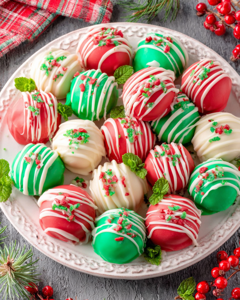 Deliciously Simple Christmas Oreo Truffles