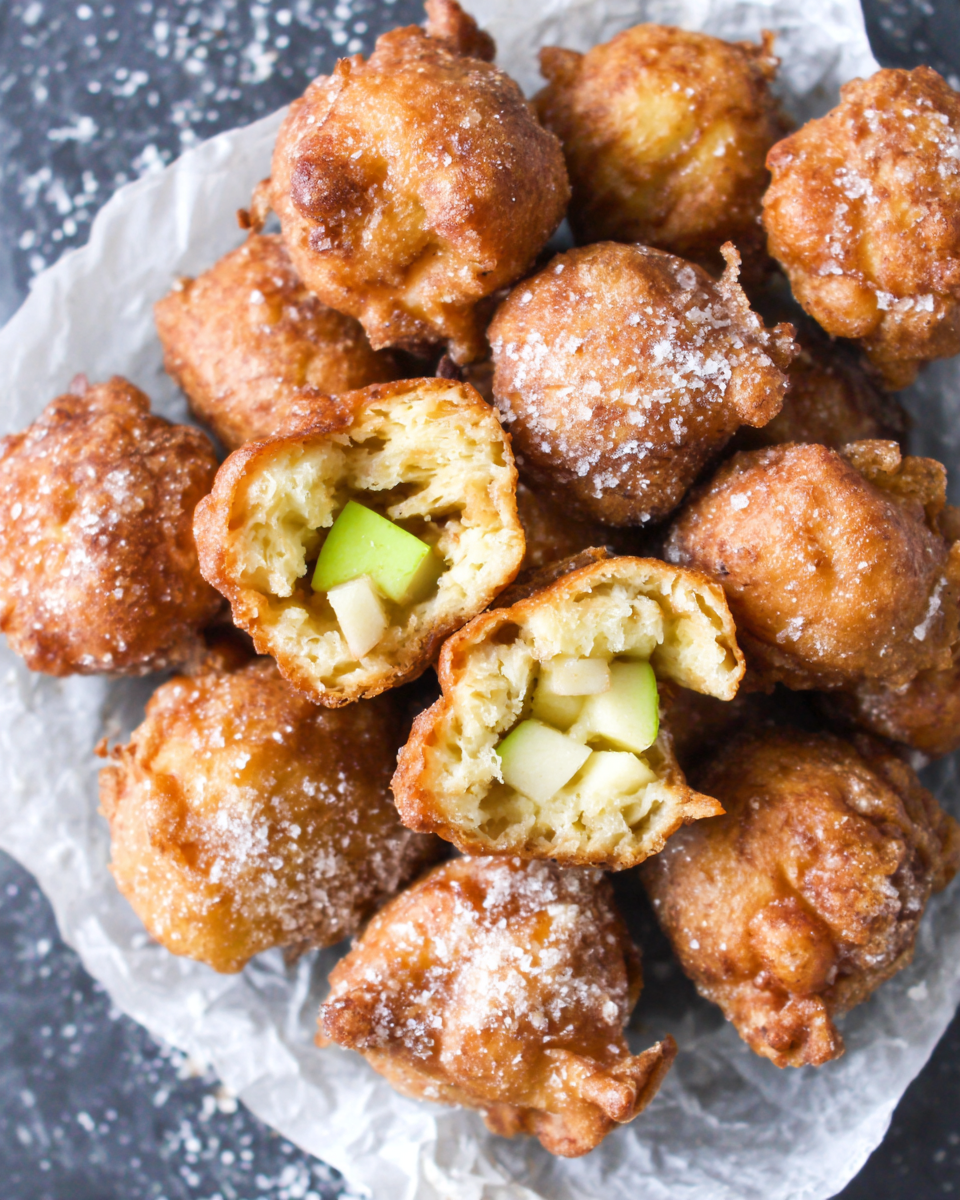 Deliciously Sweet Apple Fritter Bites to Enjoy