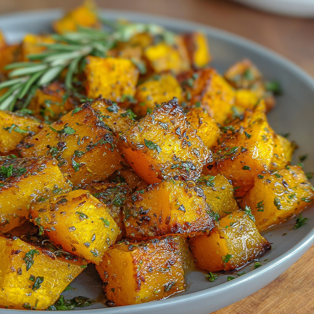 Brown Sugar Roasted Butternut Squash for Fall Flavors